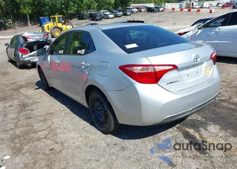 2019 Toyota Corolla Le из США, поврежденный, VIN 5YFBURHE4KP945141